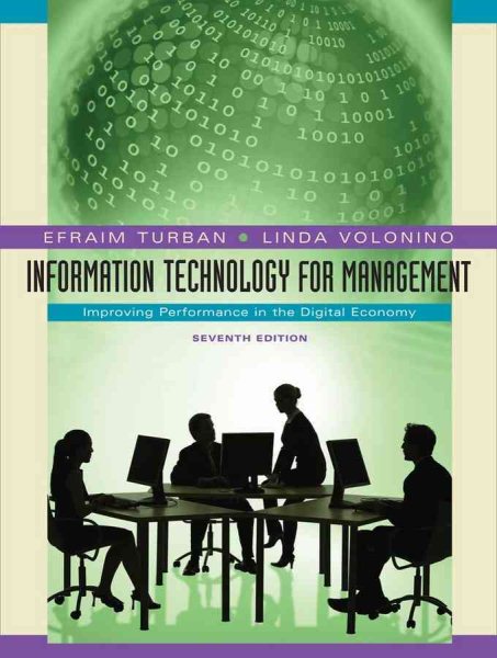 Information Technology for Management: Improving Performance in the Digital Economy cover