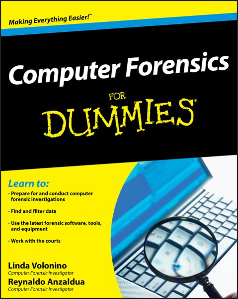 Computer Forensics For Dummies cover