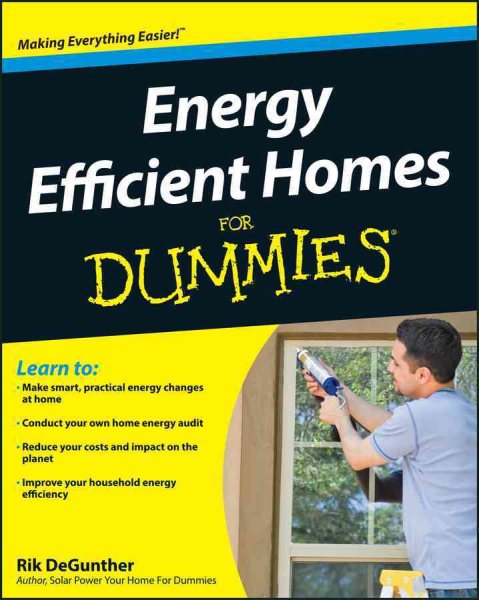 Energy Efficient Homes For Dummies cover