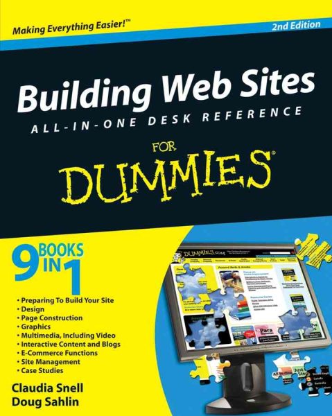 Building Web Sites All-in-One For Dummies cover