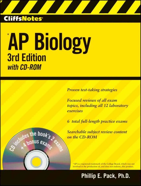 CliffsNotes AP Biology cover