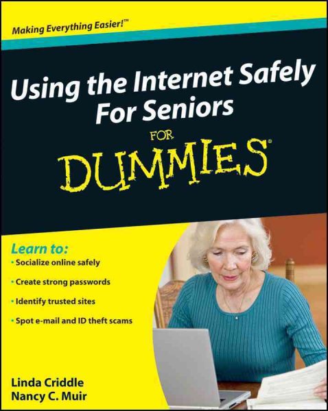 Using the Internet Safely For Seniors For Dummies cover