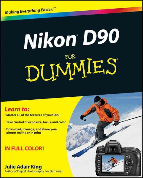 Nikon D90 For Dummies cover