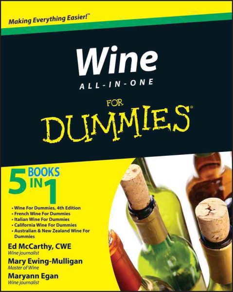 Wine All-in-One For Dummies cover