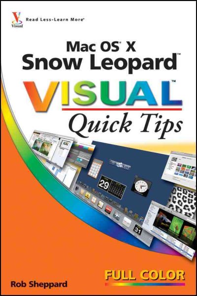 Mac OS X Snow Leopard Visual Quick Tips cover