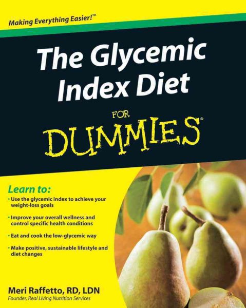 The Glycemic Index Diet For Dummies cover