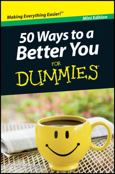 50 Ways to a Better You for Dummies (Pocket Edition) cover