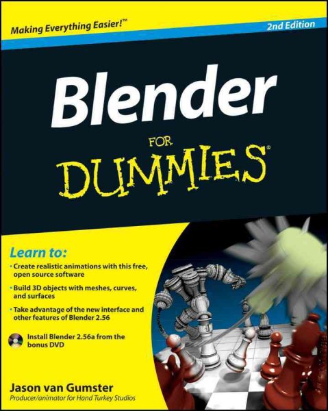 Blender For Dummies cover