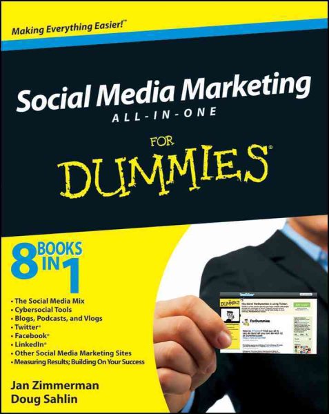 Social Media Marketing All-in-One For Dummies cover