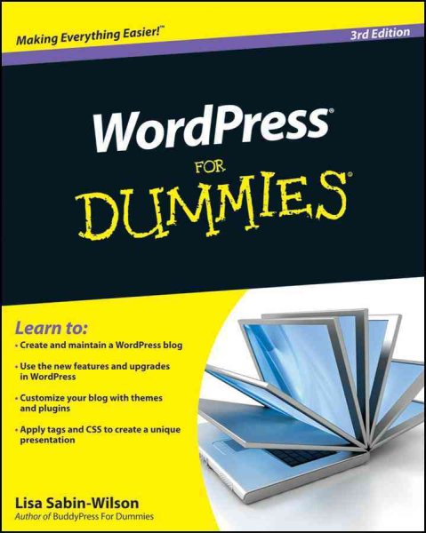WordPress For Dummies, 3rd Edition cover