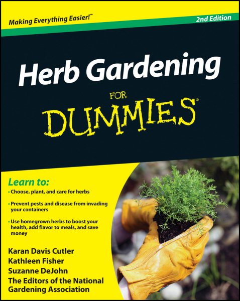 Herb Gardening For Dummies, 2nd Edition cover