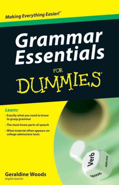 Grammar Essentials For Dummies cover