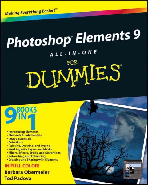 Photoshop Elements 9 All-in-One For Dummies cover