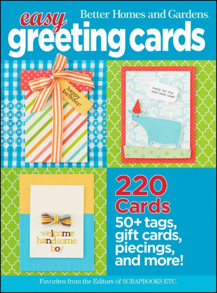 Easy Greeting Cards (Better Homes and Gardens Cooking)