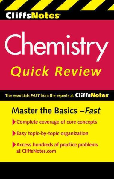 CliffsNotes Chemistry Quick Review, 2nd Edition (Cliffs Quick Review) cover