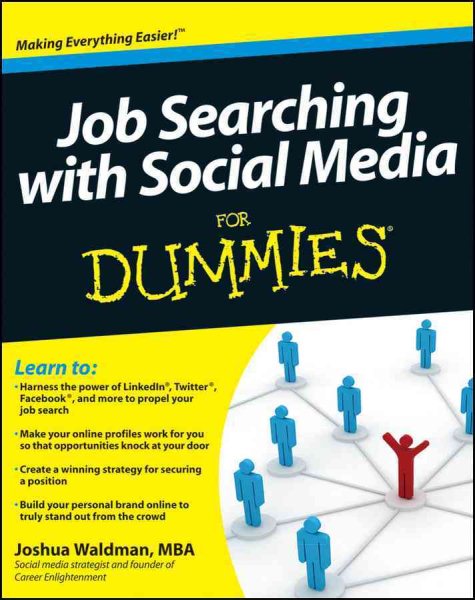 Job Searching with Social Media For Dummies cover