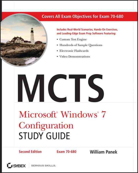 MCTS Microsoft Windows 7 Configuration Study Guide, Study Guide: Exam 70-680 cover
