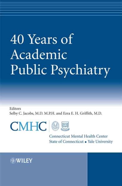 40 Years of Academic Public Psychiatry cover