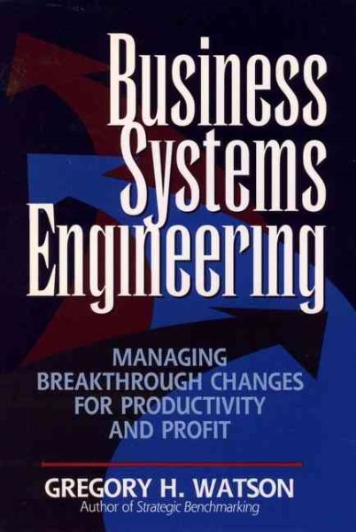 Business Systems Engineering: Managing Breakthrough Changes for Productivity and Profit cover