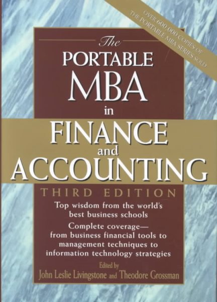 The Portable MBA in Finance and Accounting cover