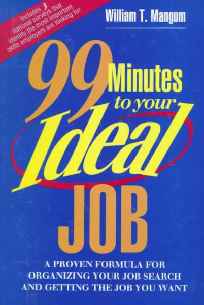 99 Minutes to Your Ideal Job cover