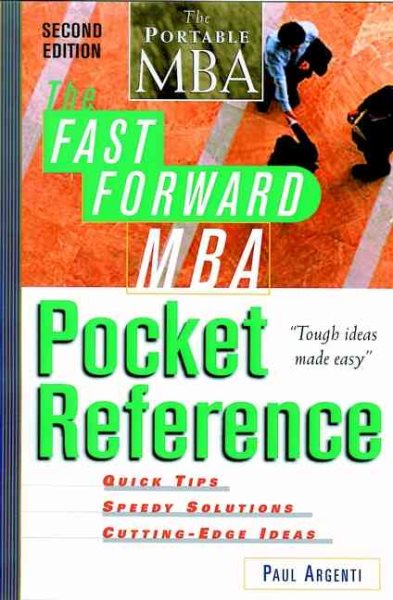 The Fast Forward MBA Pocket Reference (Fast Forward MBA Series) cover