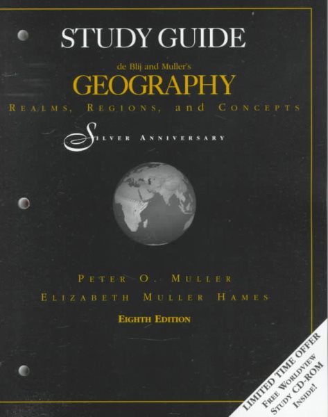 Geography, Student Study Guide: Realms, Regions, and Concepts cover