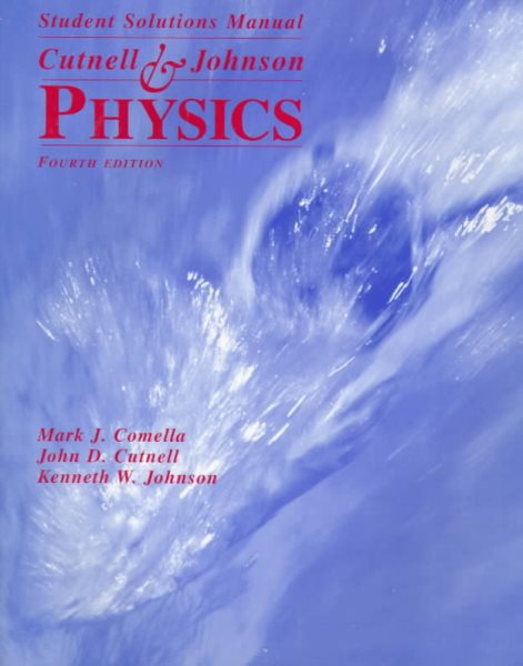 Student Solutions Manual to Accompany Physics cover