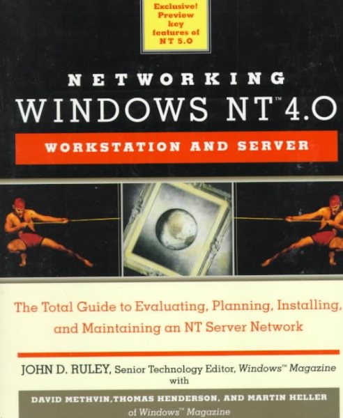 Networking Windows Nt 4.0: Workstation and Server cover
