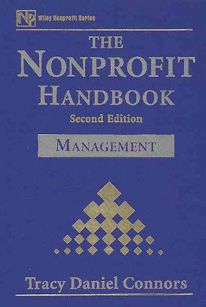 The Nonprofit Handbook, Management (Nonprofit Law, Finance, and Management Series) cover