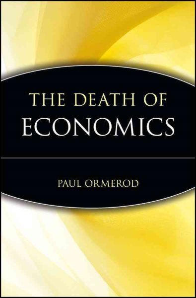 The Death of Economics cover