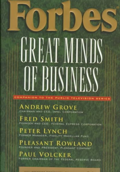 Forbes? Great Minds of Business cover