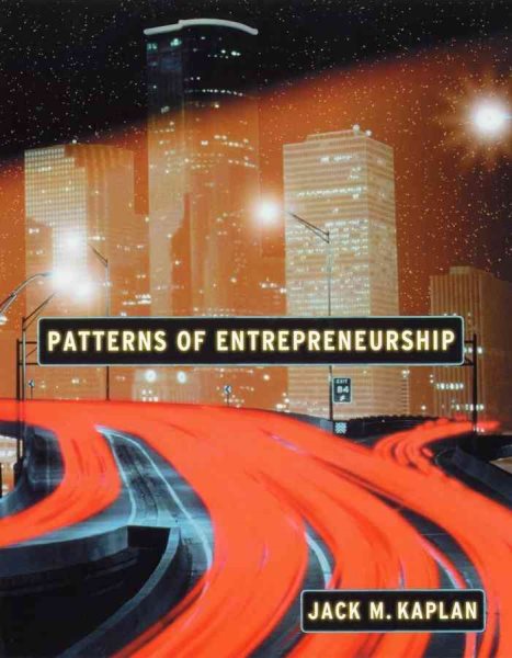 Patterns of Entrepreneurship cover