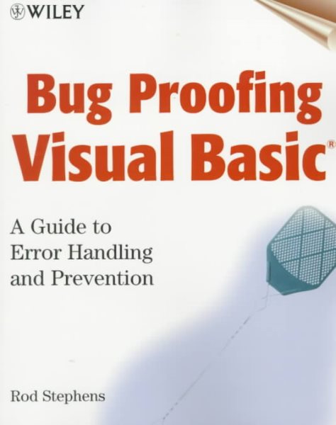 Bug Proofing Visual Basic: A Guide to Error Handling and Prevention cover