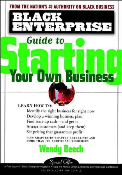 Black Enterprise Guide to Starting Your Own Business cover
