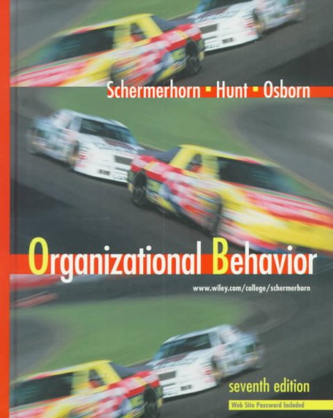 Organizational Behavior (Wiley Series in Management) cover