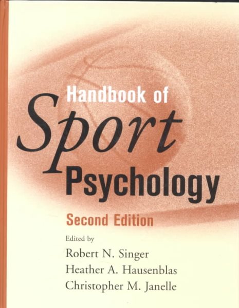 Handbook of Sport Psychology cover