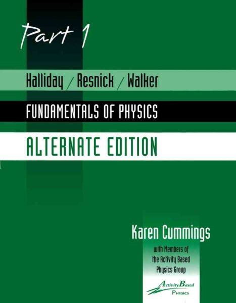 Fundamentals of Physics, Part 1 cover