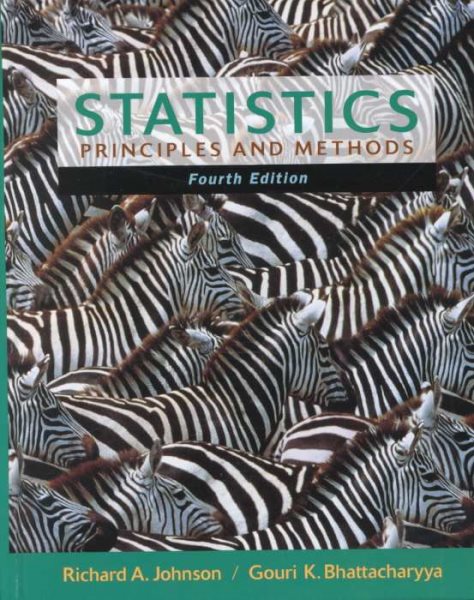 Statistics: Principles and Methods cover