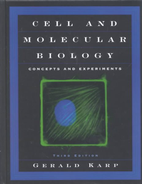 Cell and Molecular Biology: Concepts and Experiments (Book with CD-ROM) cover
