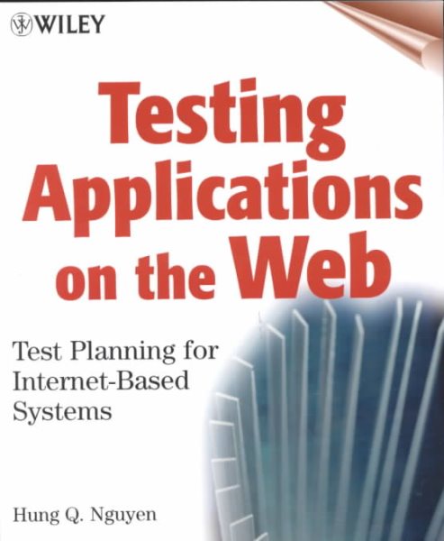 Testing Applications on the Web: Test Planning for Internet-Based Systems cover