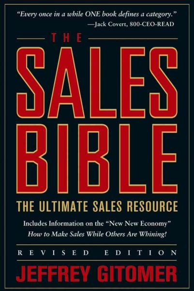 The Sales Bible: The Ultimate Sales Resource, Revised Edition cover