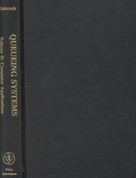 Queueing Systems, Vol. 2: Computer Applications cover