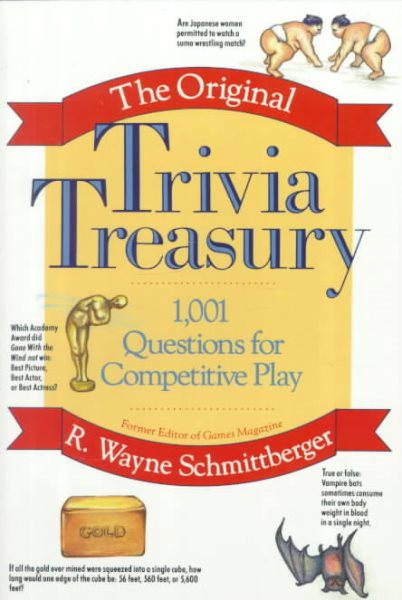 The Original Trivia Treasury: 1,001 Questions for Competitive Play cover