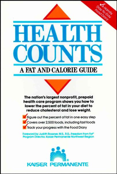 Health Counts: A Fat and Calorie Guide cover
