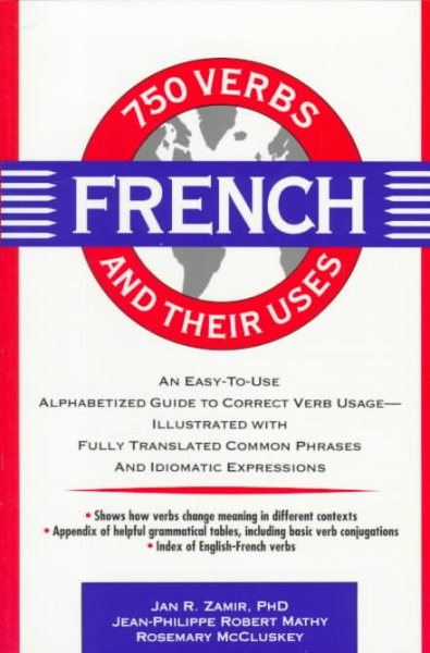750 French Verbs and Their Uses cover