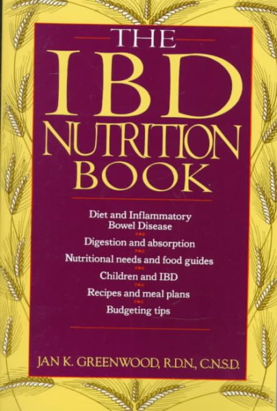 The IBD Nutrition Book cover