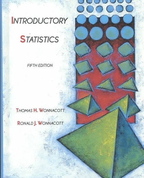 Introductory Statistics, 5th Edition cover