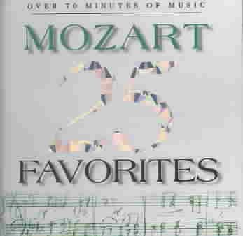 25 Mozart Favorites cover