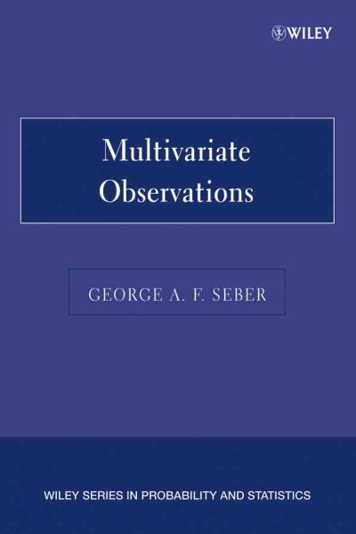 Multivariate Observations cover